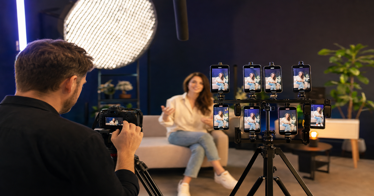 One film day, ten videos: content stacking explained